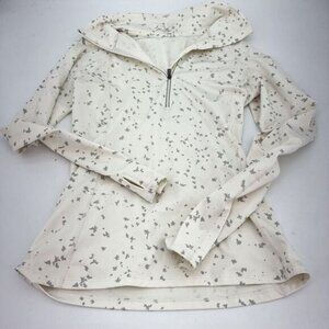 Under Armour ColdGear ¼ Zip Baselayer Women’s Size SMALL - White Gray